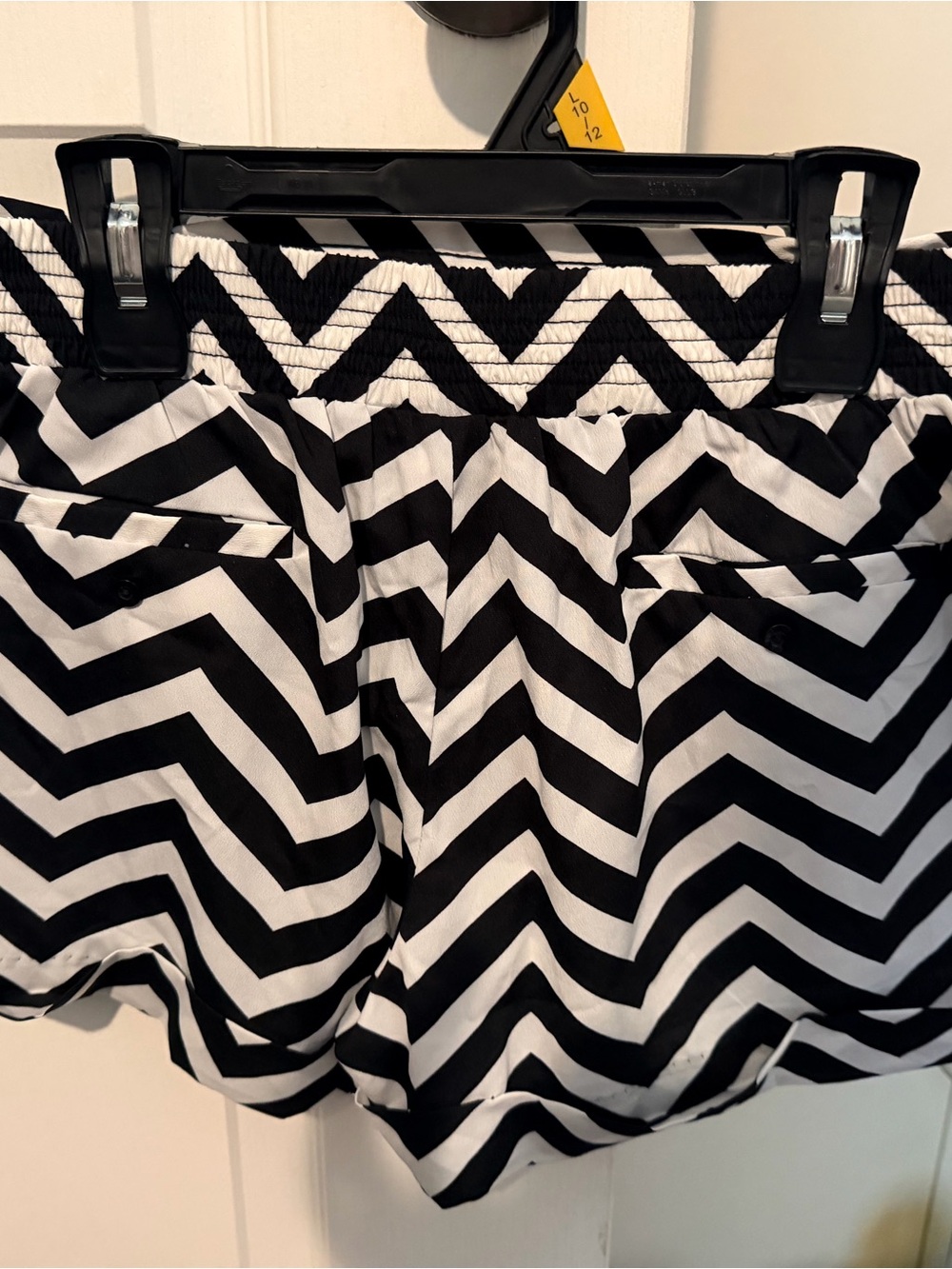 Black & White Chevron Women's Shorts